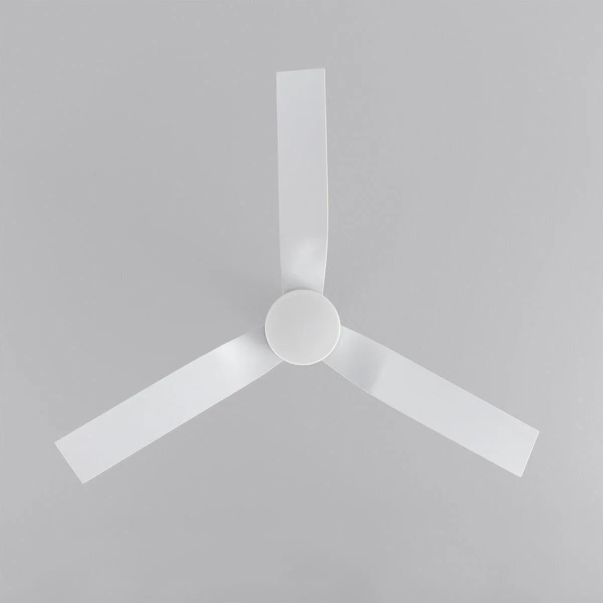 Witte plafondventilator modern led lamp met afstandsbediening