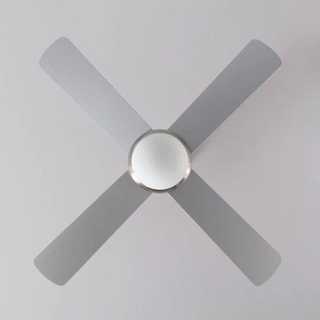 Plafondventilator Smart WiFi Nikkel 110cm Motor AC nikkel zilver - FOIR