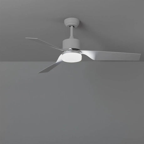 Plafondventilator wit 'Minimal' PRO groot LED modern 132cm - FOIR