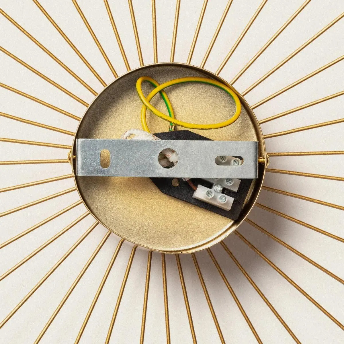 Wandlamp goud modern met G9 fitting 'Jeanne' 30 cm - FOIR