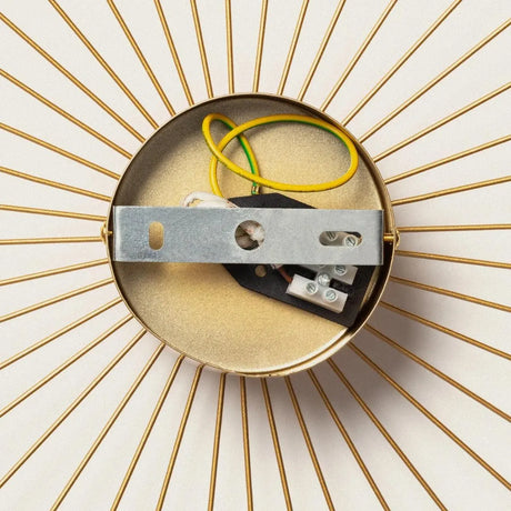 Wandlamp goud modern met G9 fitting 'Jeanne' 30 cm - FOIR