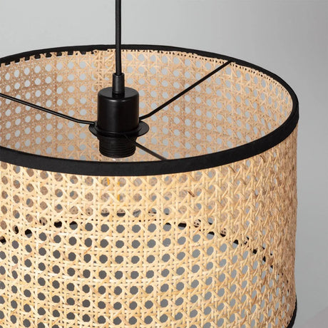 Gevlochten hanglamp e27 fitting modern led lamp