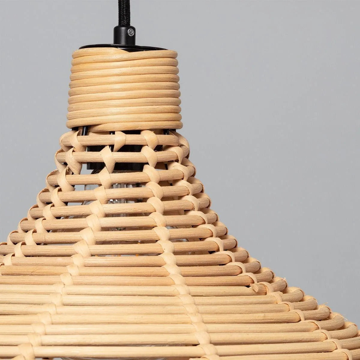 Gevlochten hanglamp e27 fitting modern design