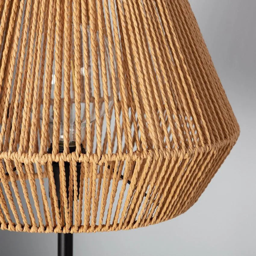 Vloerlamp touwlamp 'Krito' e27 fitting modern 151cm - FOIR