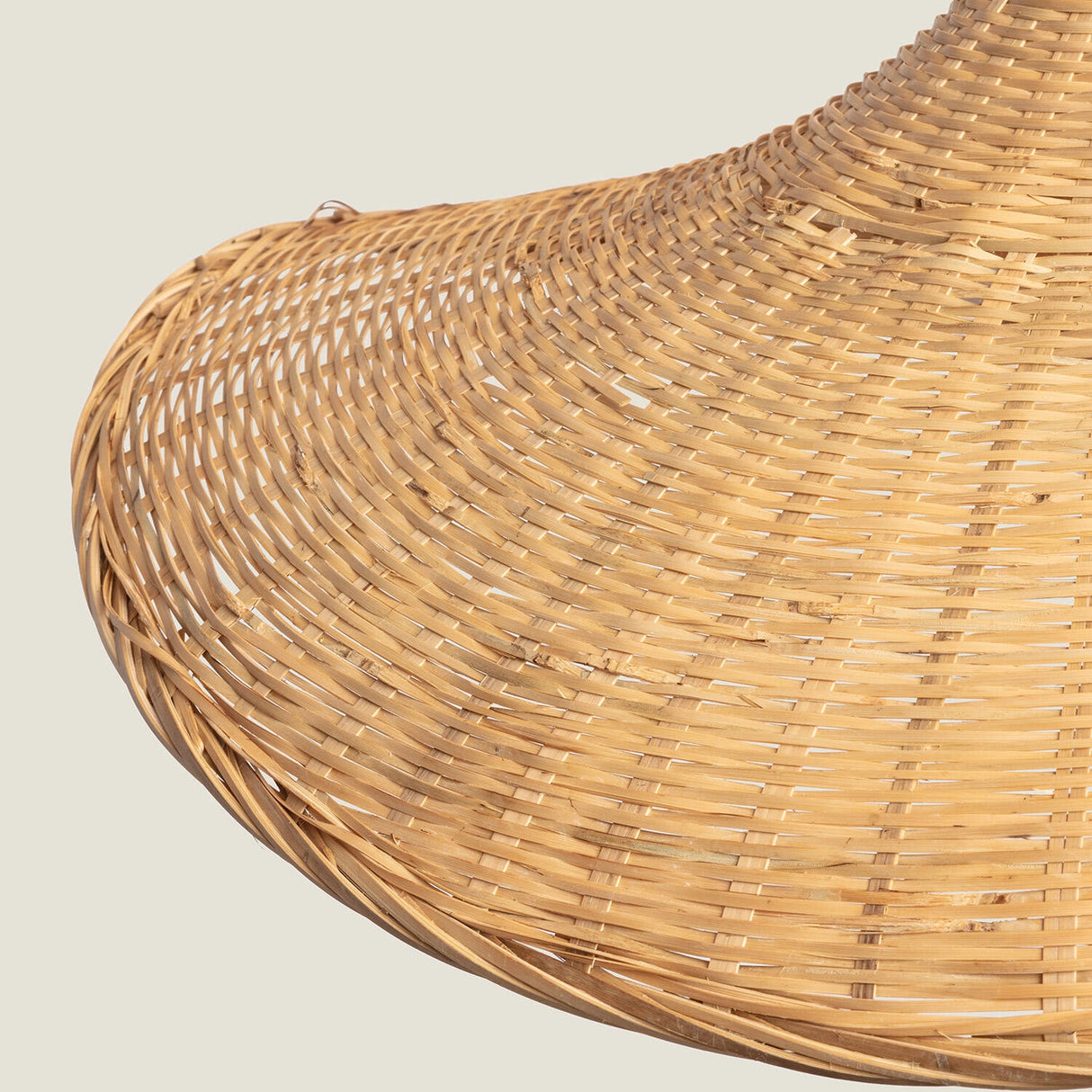 Hanglamp Rotan led lamp Katma 52 cm