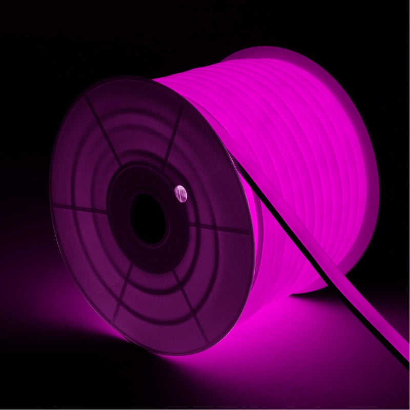 Neon half rond led Roze 1 - 50 meter
