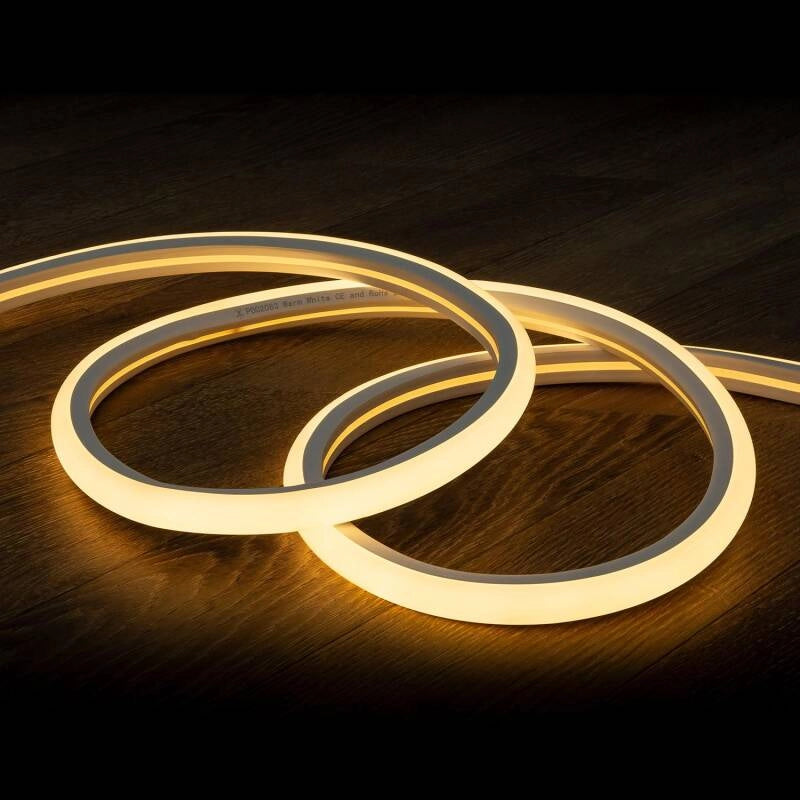 Neon half rond led Warm wit 3000k 1 - 50 meter