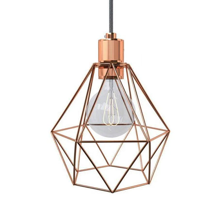 Fitting lamp koper e27 modern lamp maken