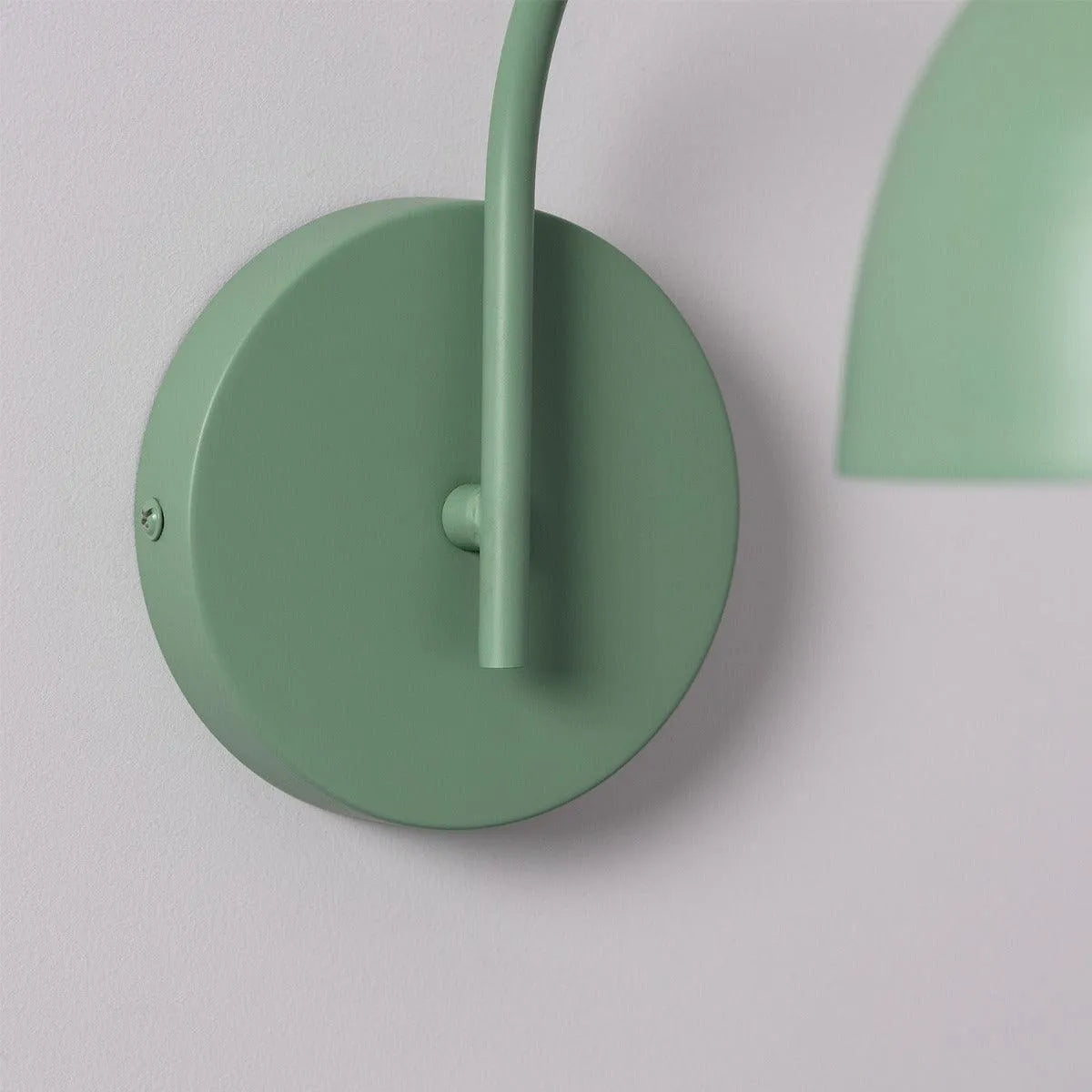 Wandlamp groen e27 fitting led lamp kantoor