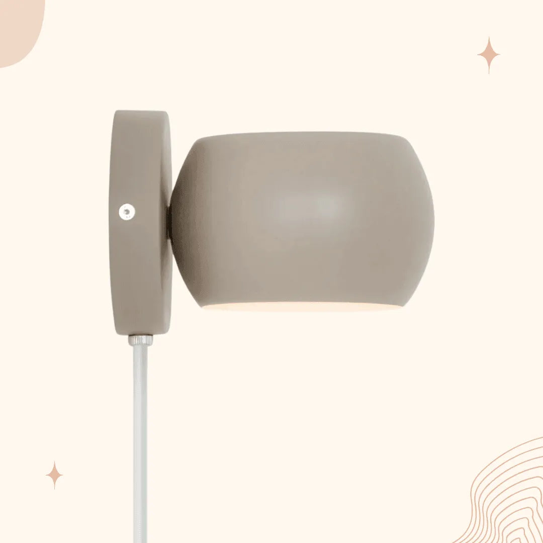 Wandlamp bruin met schakelaar & G9 Fitting Belir - FOIR