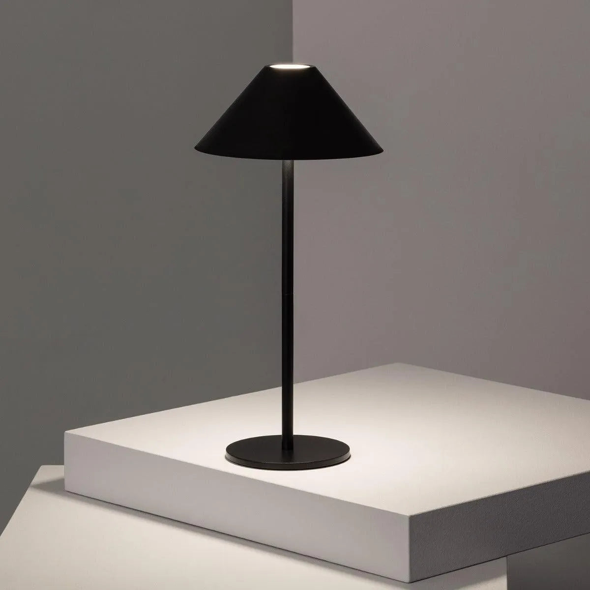 tafellamp buiten oplaadbaar usb modern zwart led