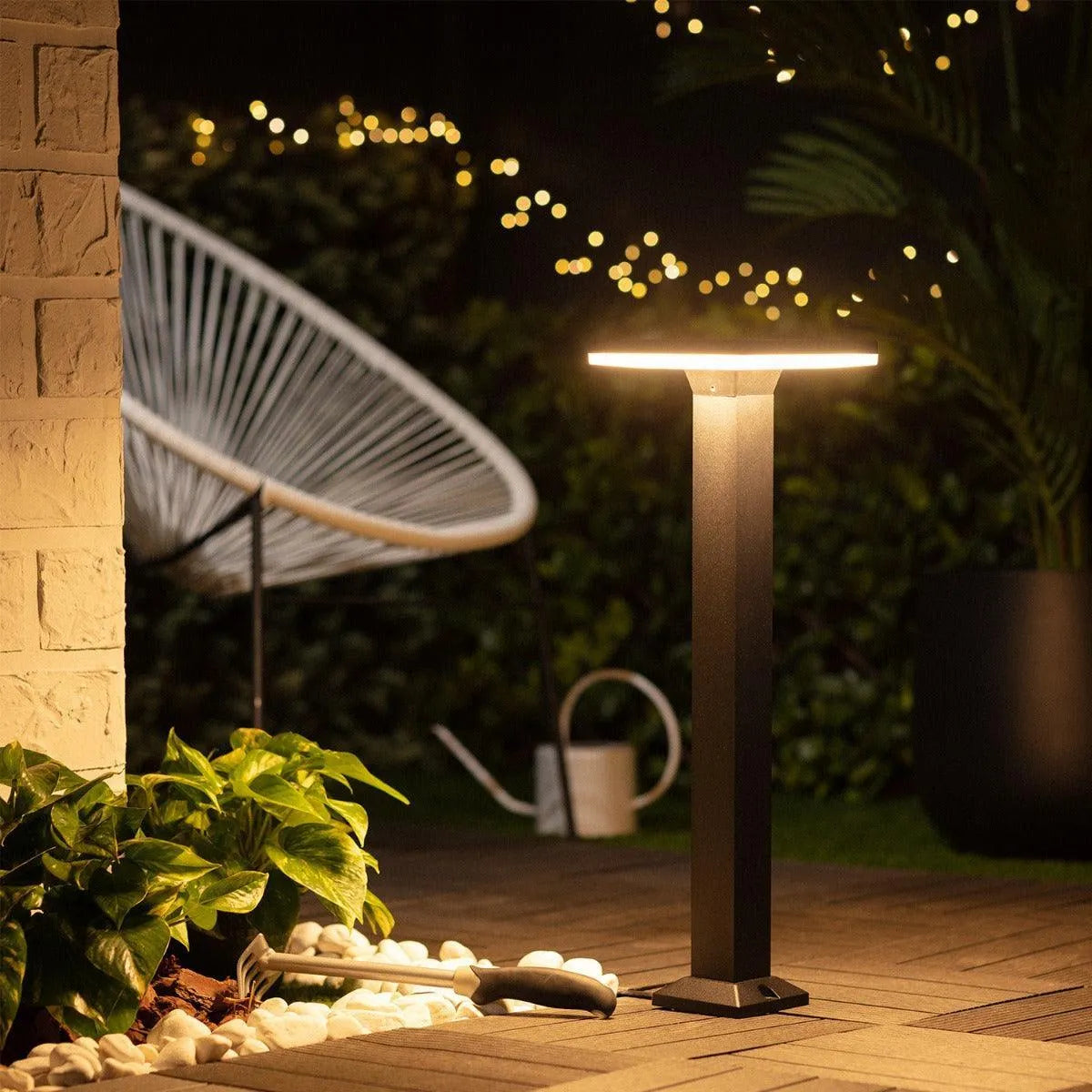 Vierkante led lamp warm wit tuinpad verlichting led