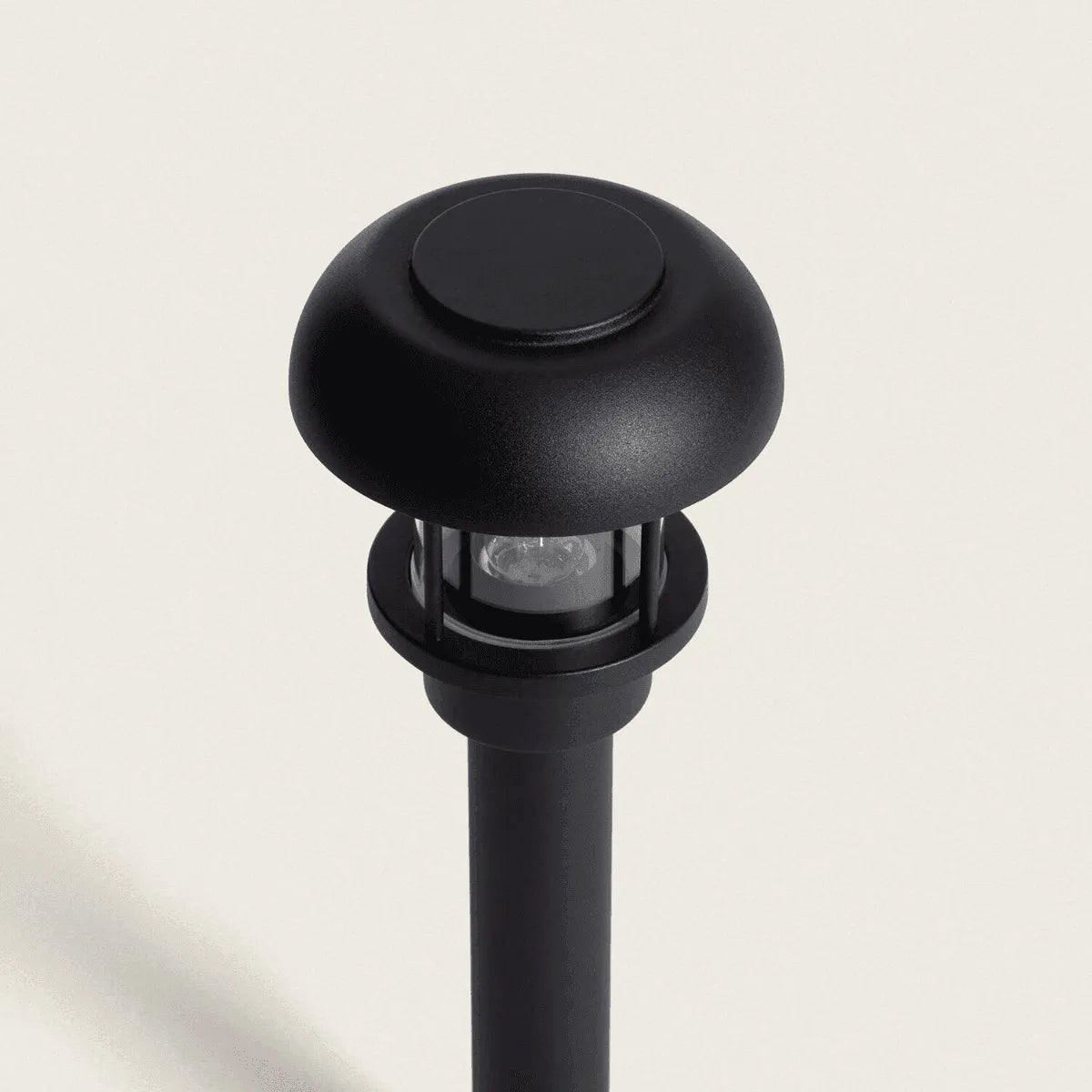 Staande buitenlamp zwart e27 fittng 50cm - FOIR