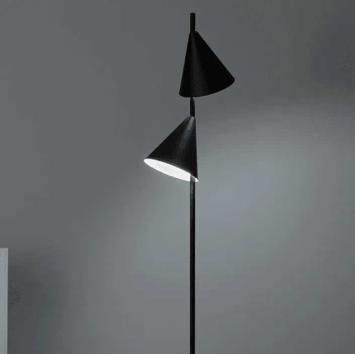 Staande vloerlamp modern 'Celadon' 2x e14 fitting vloerlamp 164cm - FOIR