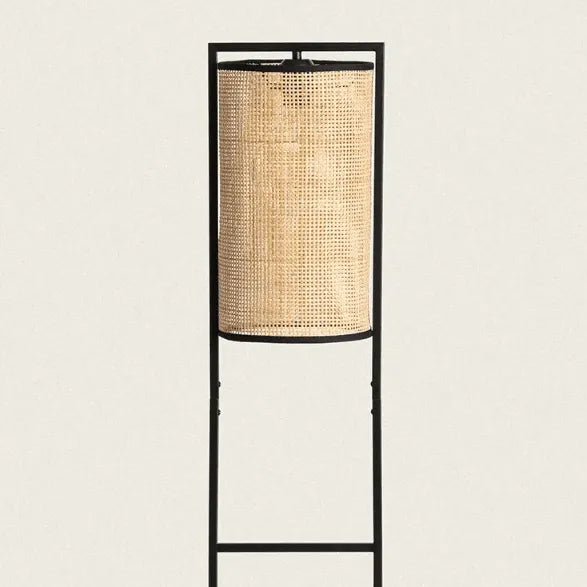 vloerlamp zwart met stekker schakelaar e27 fitting