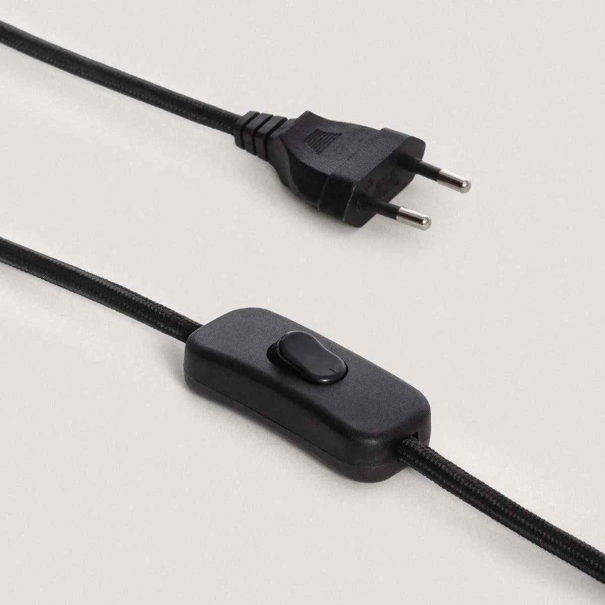 Tafellamp zwart schakelaar 'Pineapple' 55 cm - FOIR