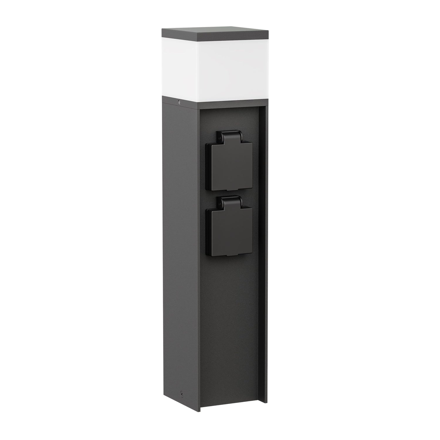 Staande buitenlamp met stopcontact buiten G9 2x EU 39 cm