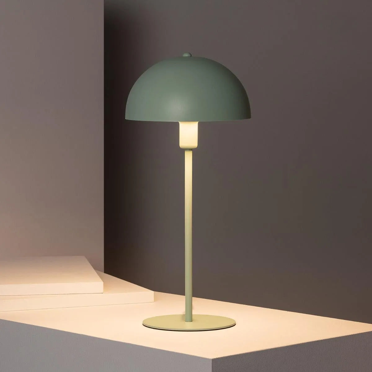 Tafellamp groen 'Madeleine' E14 fitting modern 45 cm - FOIR