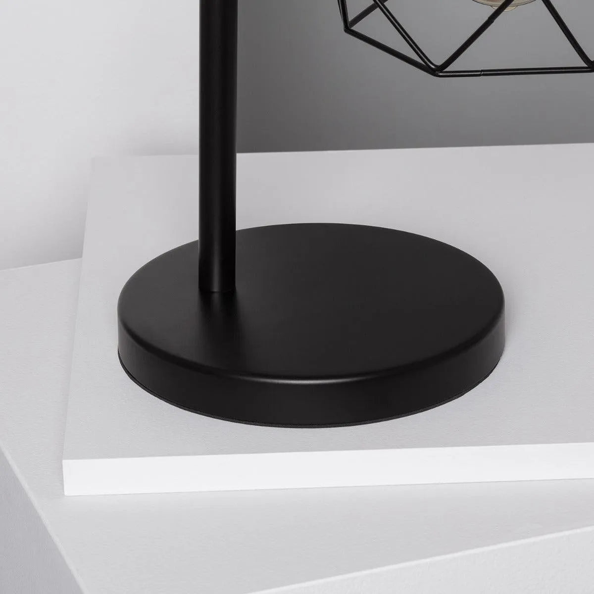 Tafellamp hout metaal 'Sardi' industrieel modern e27 fitting 435mm - FOIR