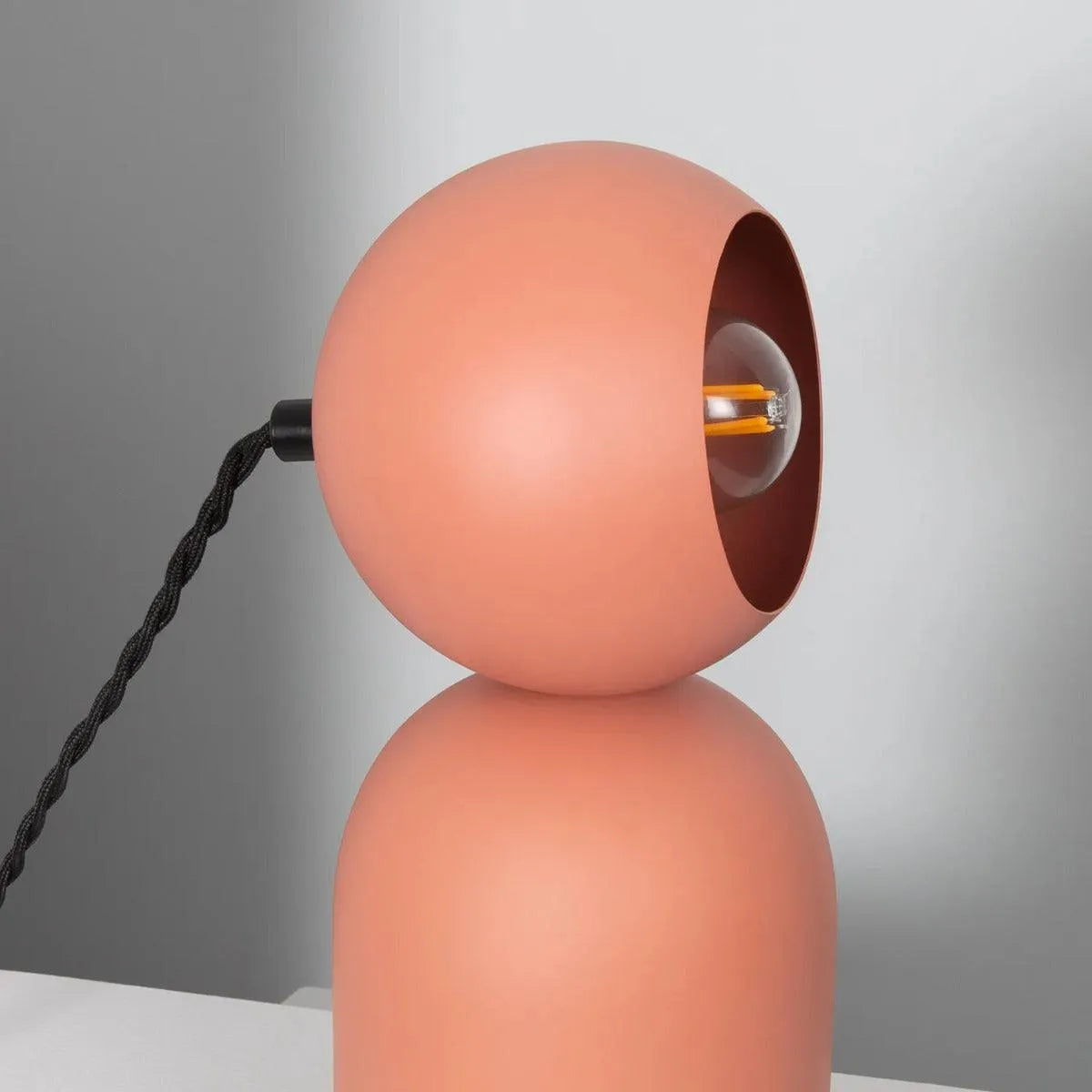 Kleine tafellamp verstelbaar met magneet E14 fitting stekker & schakelaar 'Buccho' - FOIR