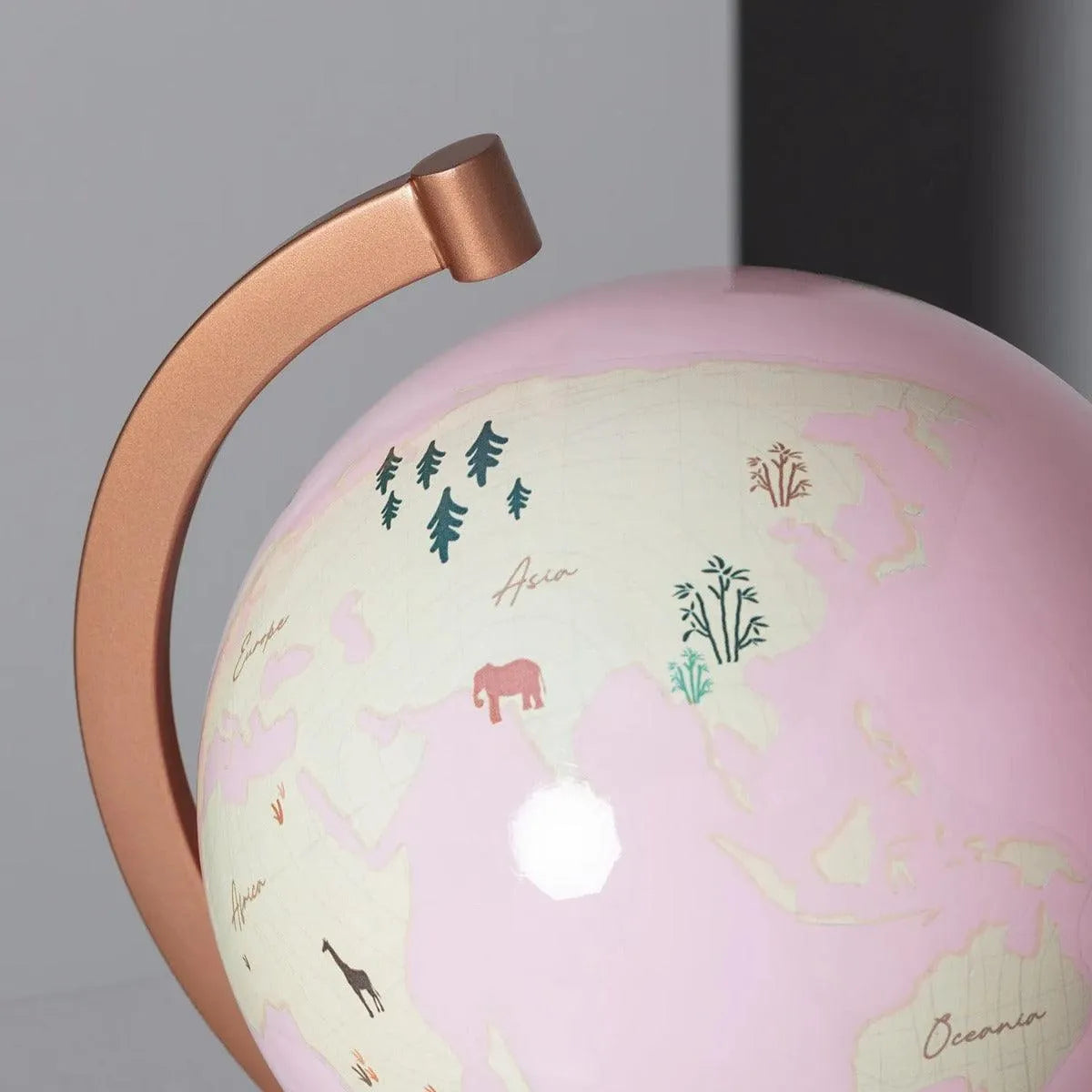 Wereldbol tafellamp met lichtbron voor kinderkamer - FOIR