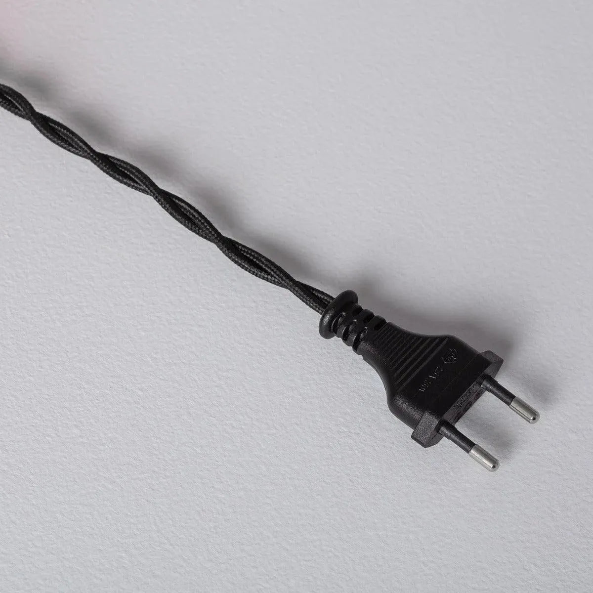 Tafellamp gevlochten papier met E27 fitting & schakelaar 'Ilan' 39 cm - FOIR