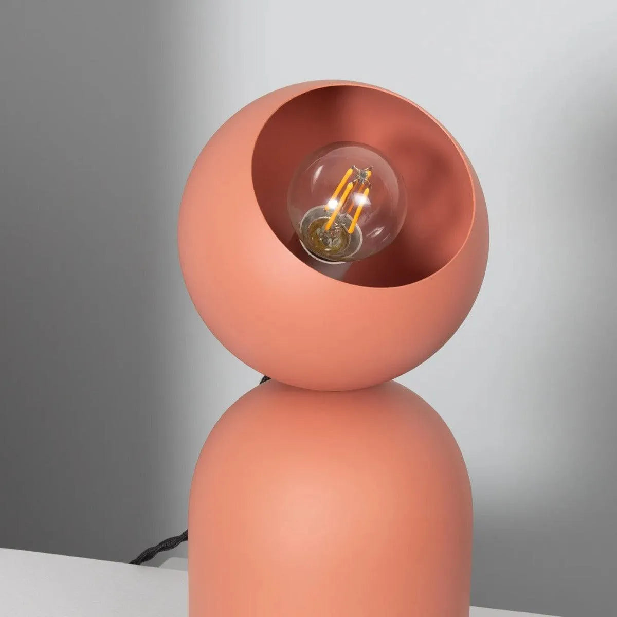 Kleine tafellamp verstelbaar met magneet E14 fitting stekker & schakelaar 'Buccho' - FOIR