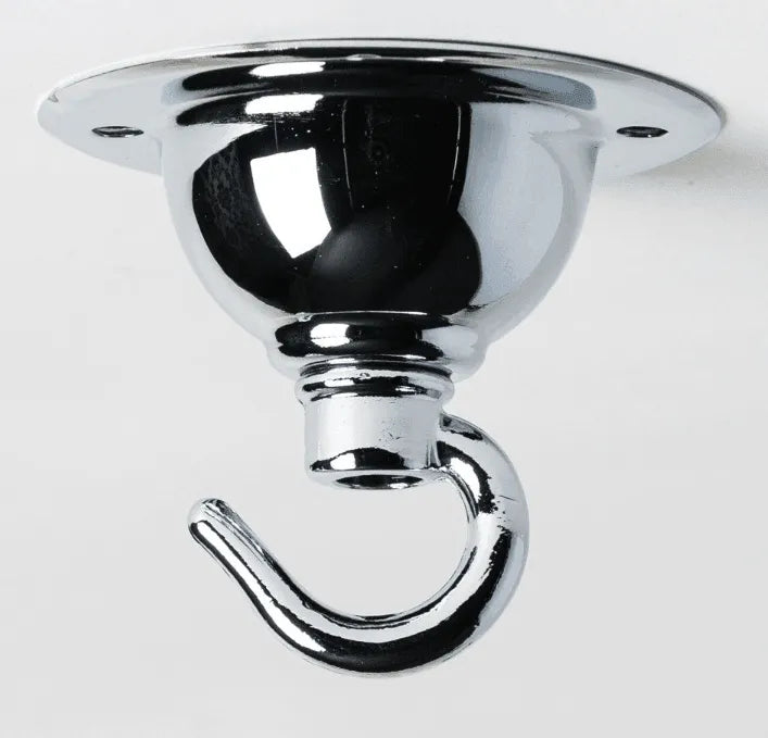 Traditionele plafond haak chrome 3,5kg - FOIR