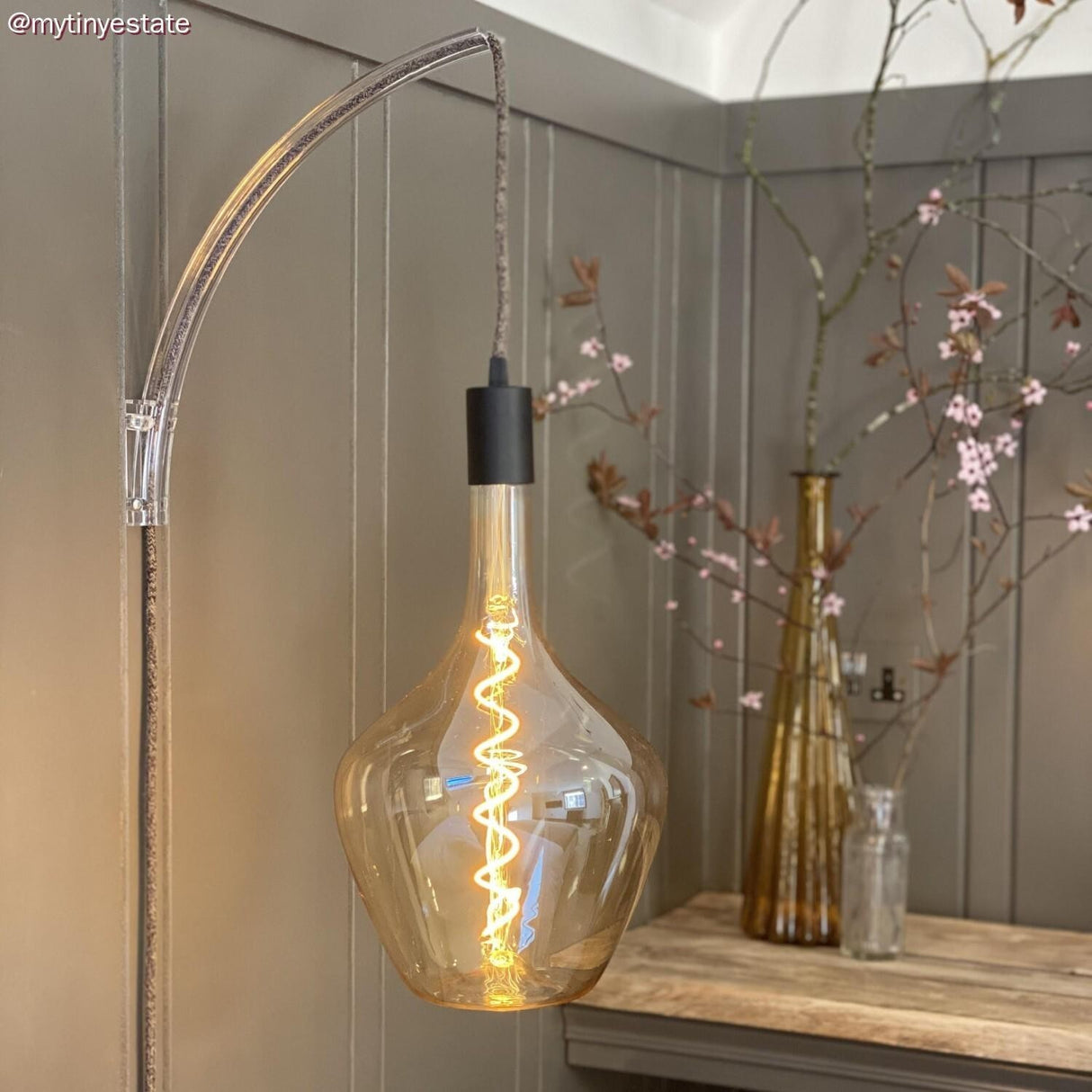 Trekontlaster zwart voor plafondkap en fitting