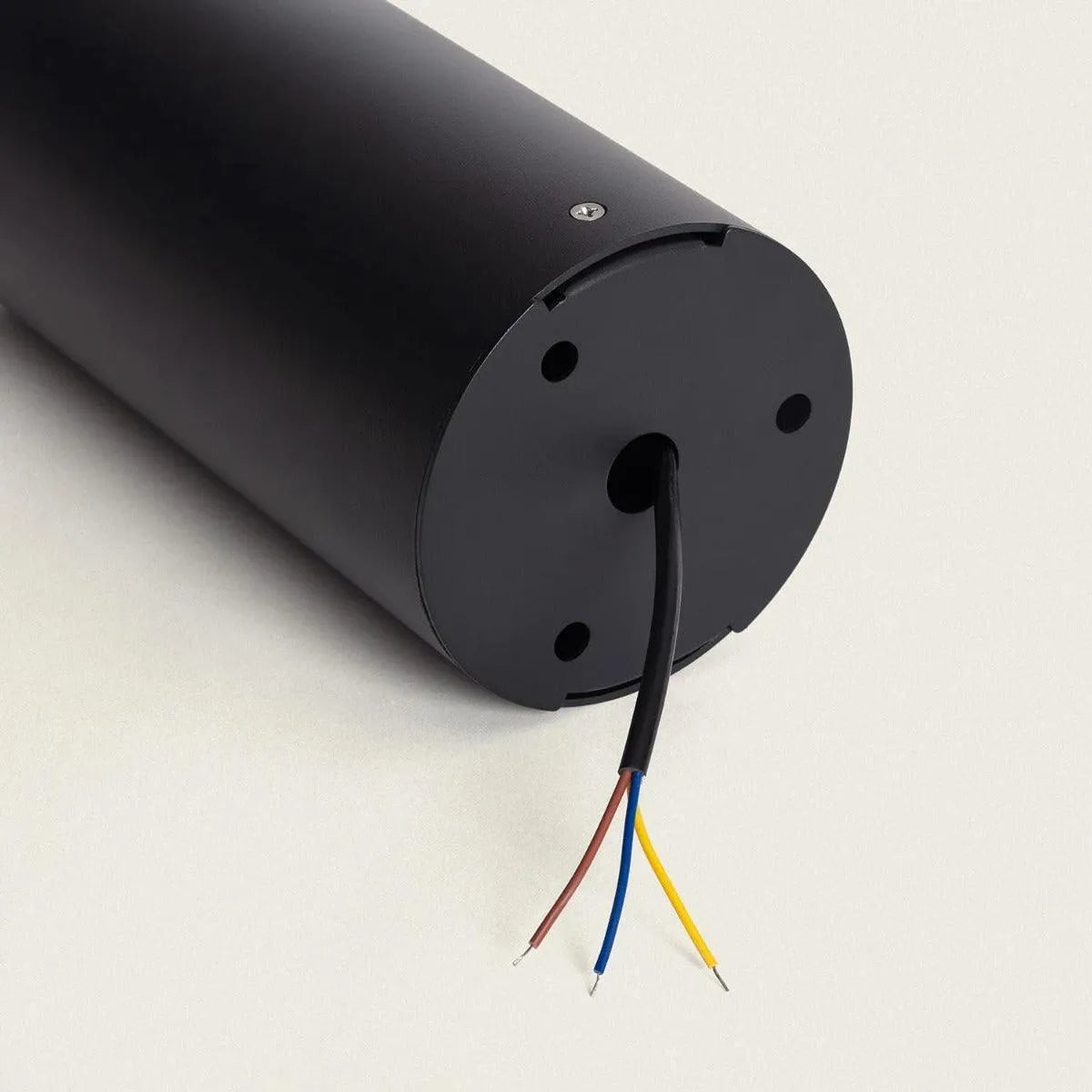 Staande lamp 'Elda' modern led lamp rond zwart 7W IP54 60 cm - FOIR