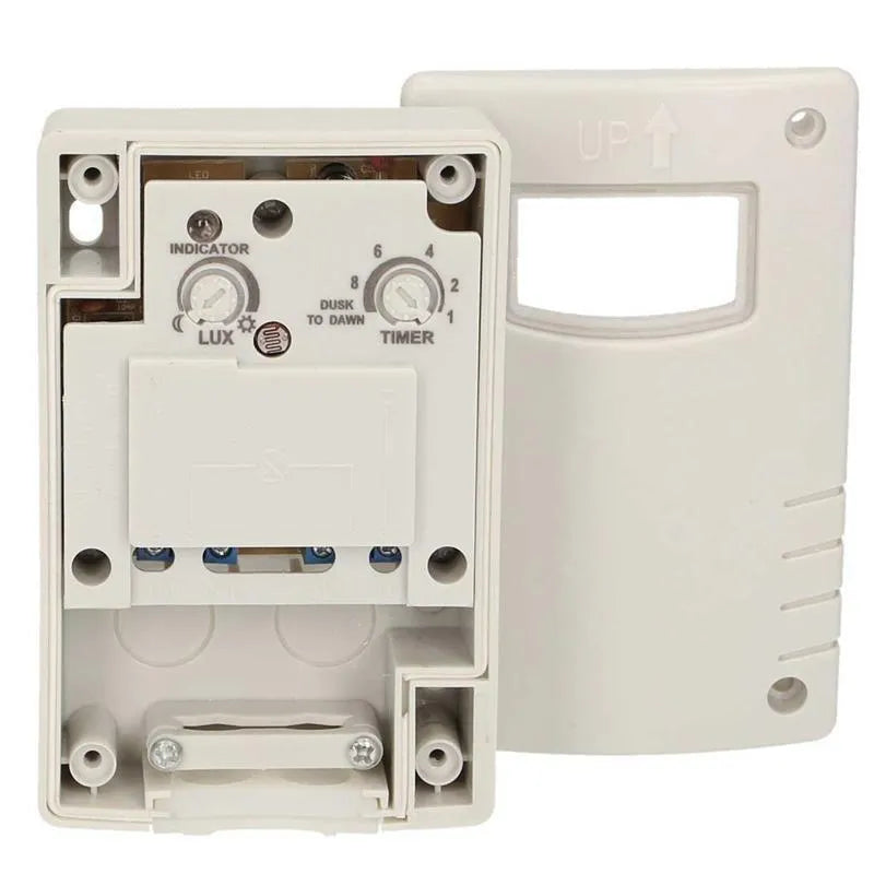 Twilight lichtsensor voor buiten, deze lichtsensor zorgt dat je lampen automatisch aangaan