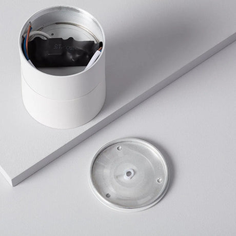 Verstelbare plafondspot wit rond modern led lamp