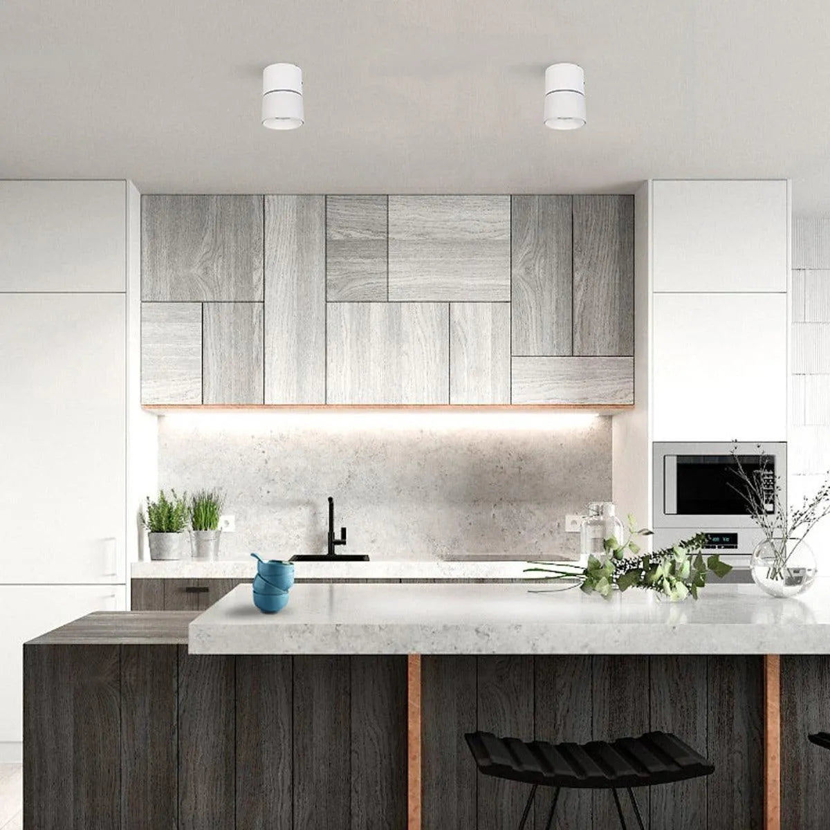 Plafondspot verstelbaar led lamp warm wit