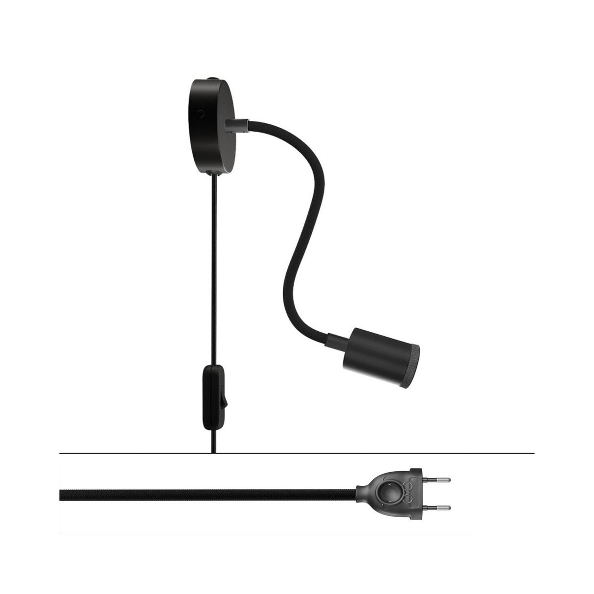 Leeslamp wand flexibel led lamp GU1d0