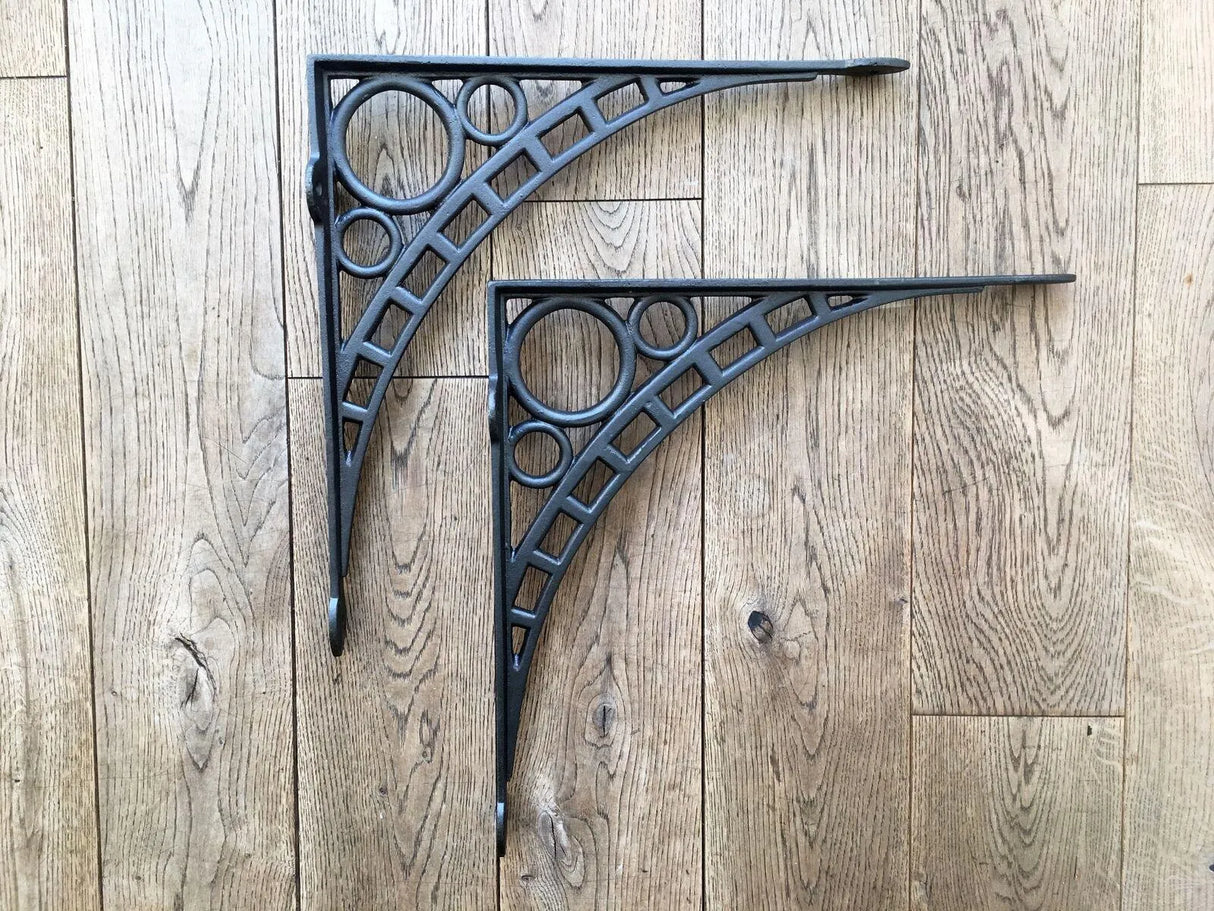 Gietijzeren plankhouder modern