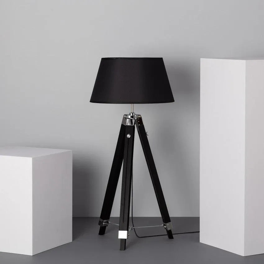 Driepoot vloerlamp 'Stan' modern E27 fitting 144cm - FOIR