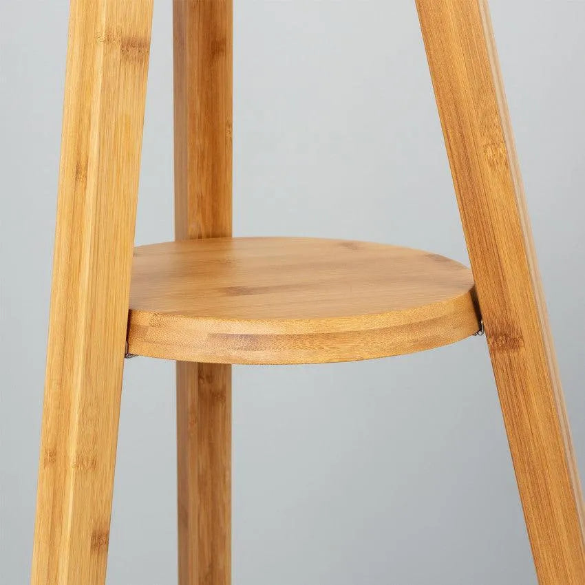 Driepoot Vloerlamp e27 fitting modern stoffen kap