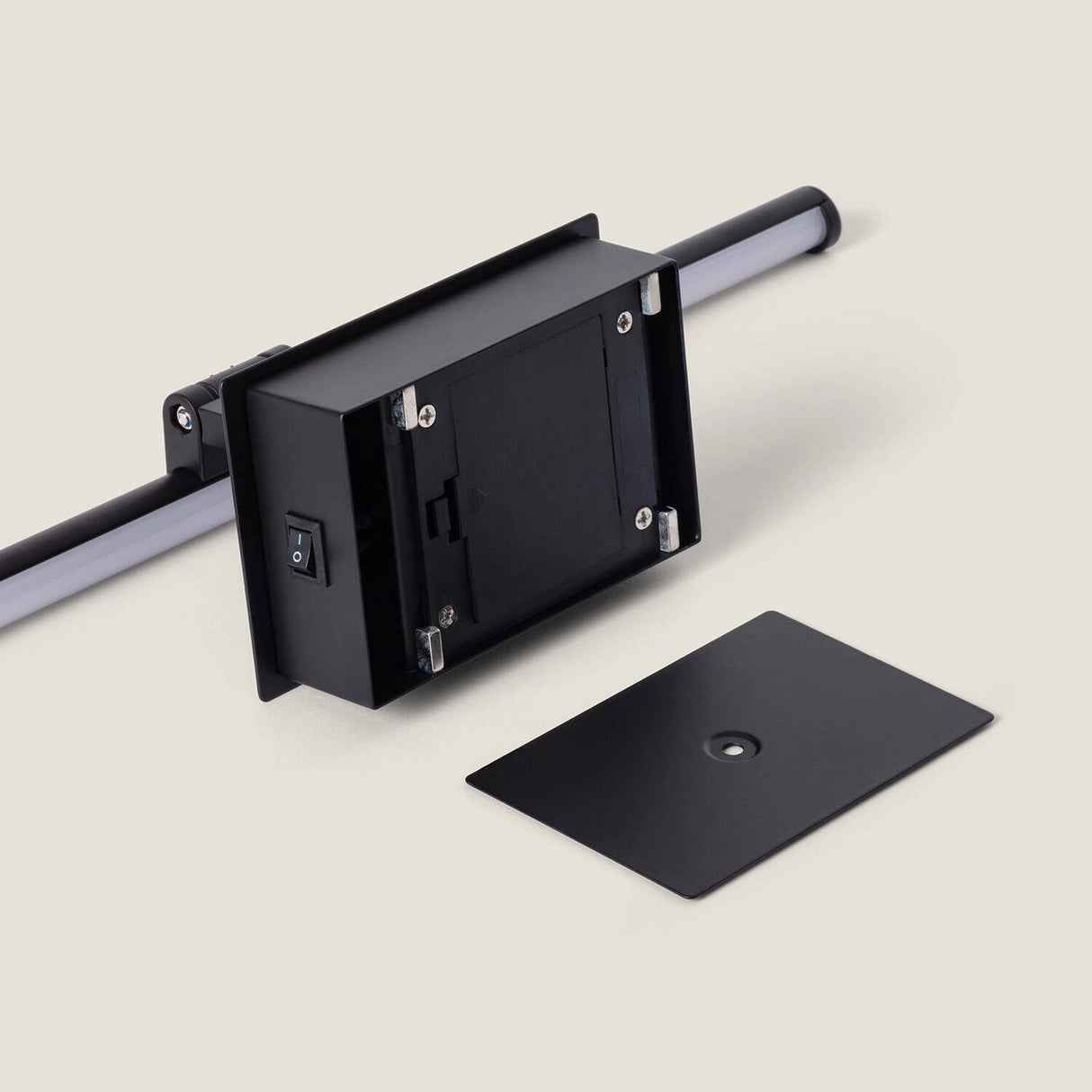 Wandlamp schilderij verlichting metaal met batterij 40 cm