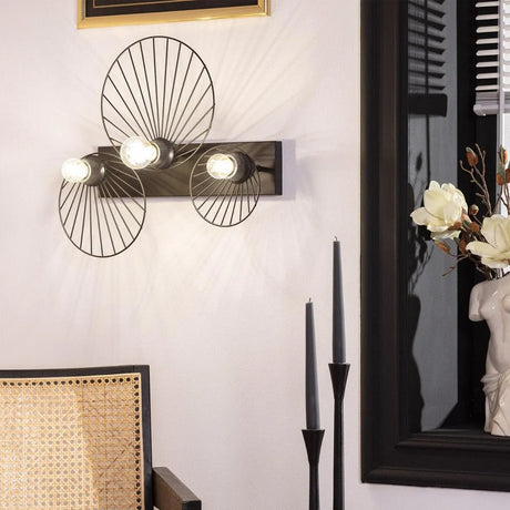 Wandlamp zwart industrieel e27 fitting