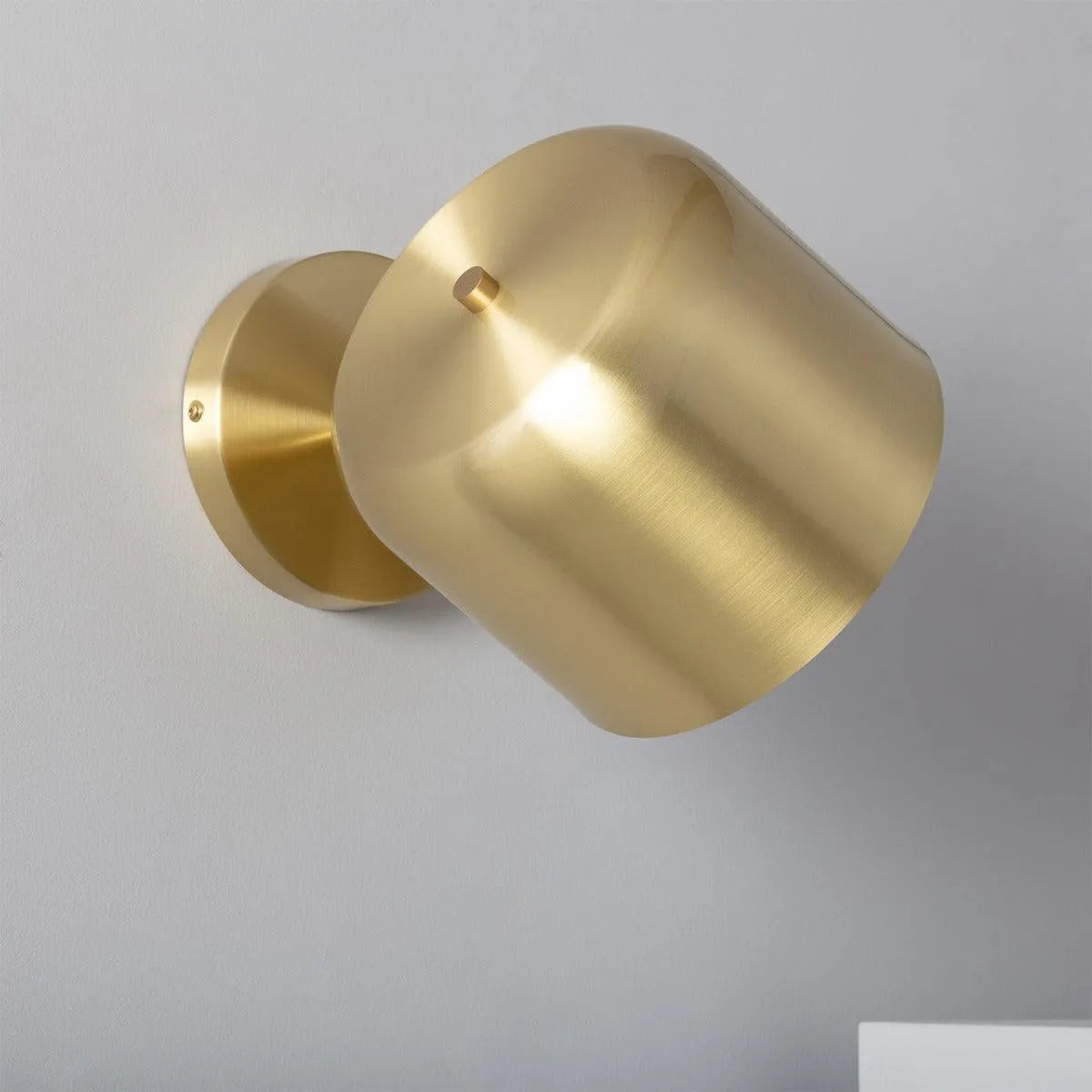 Bed leedlampje goud verstelbaar modern