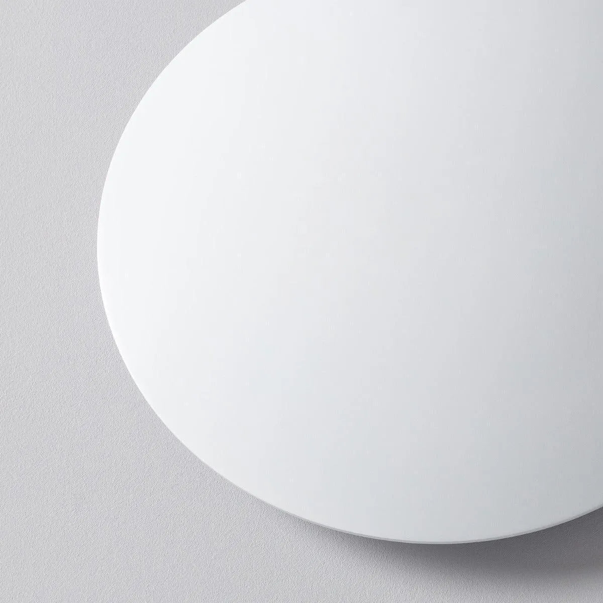 Wandlamp wit 'Ayla' groot rond led modern 260mm - FOIR