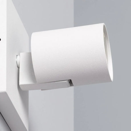 Verstelbare led spot gu10 modern wit metaal