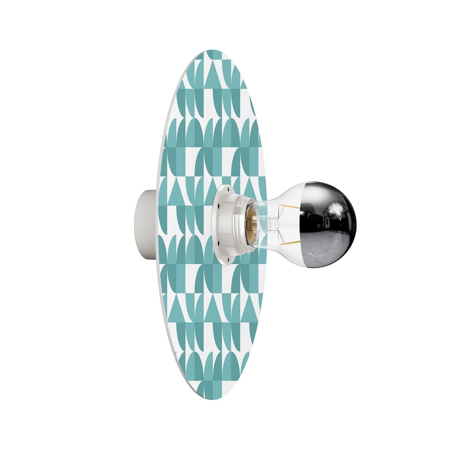 Wandlamp retro rond reflector design IP44