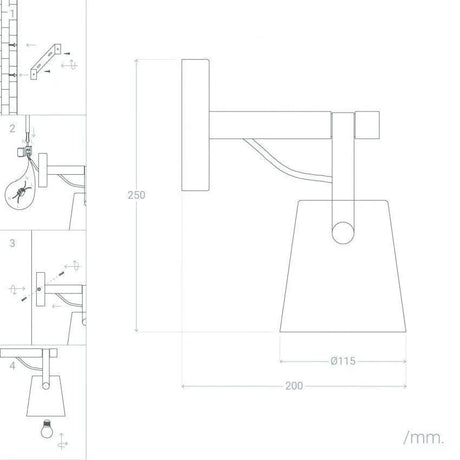 Slaapkamer led lamp modern e14 fitting led lamp