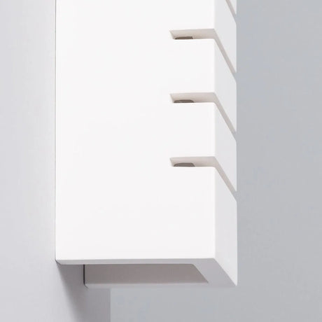 Wandlamp wit 'Coral' gips modern E14 fitting 245mm - FOIR