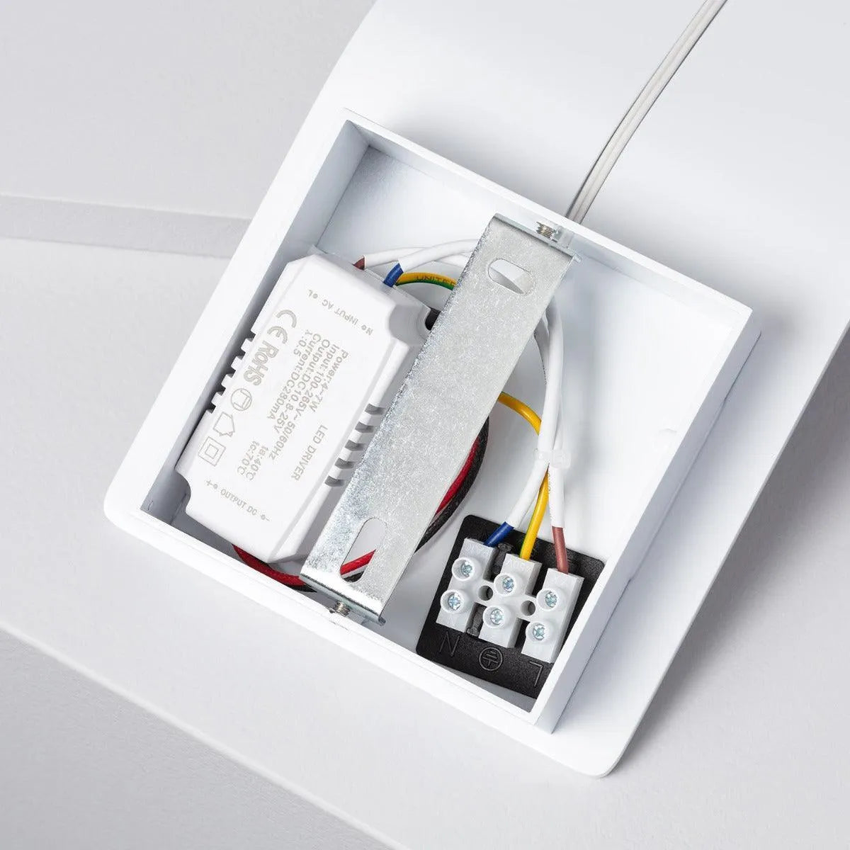 Wandlamp Lerna Wit LED 6W - FOIR