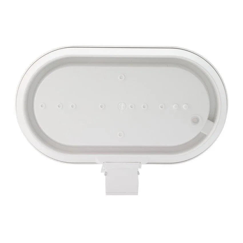 Buitenlamp wit met e27 fitting modern met sensor