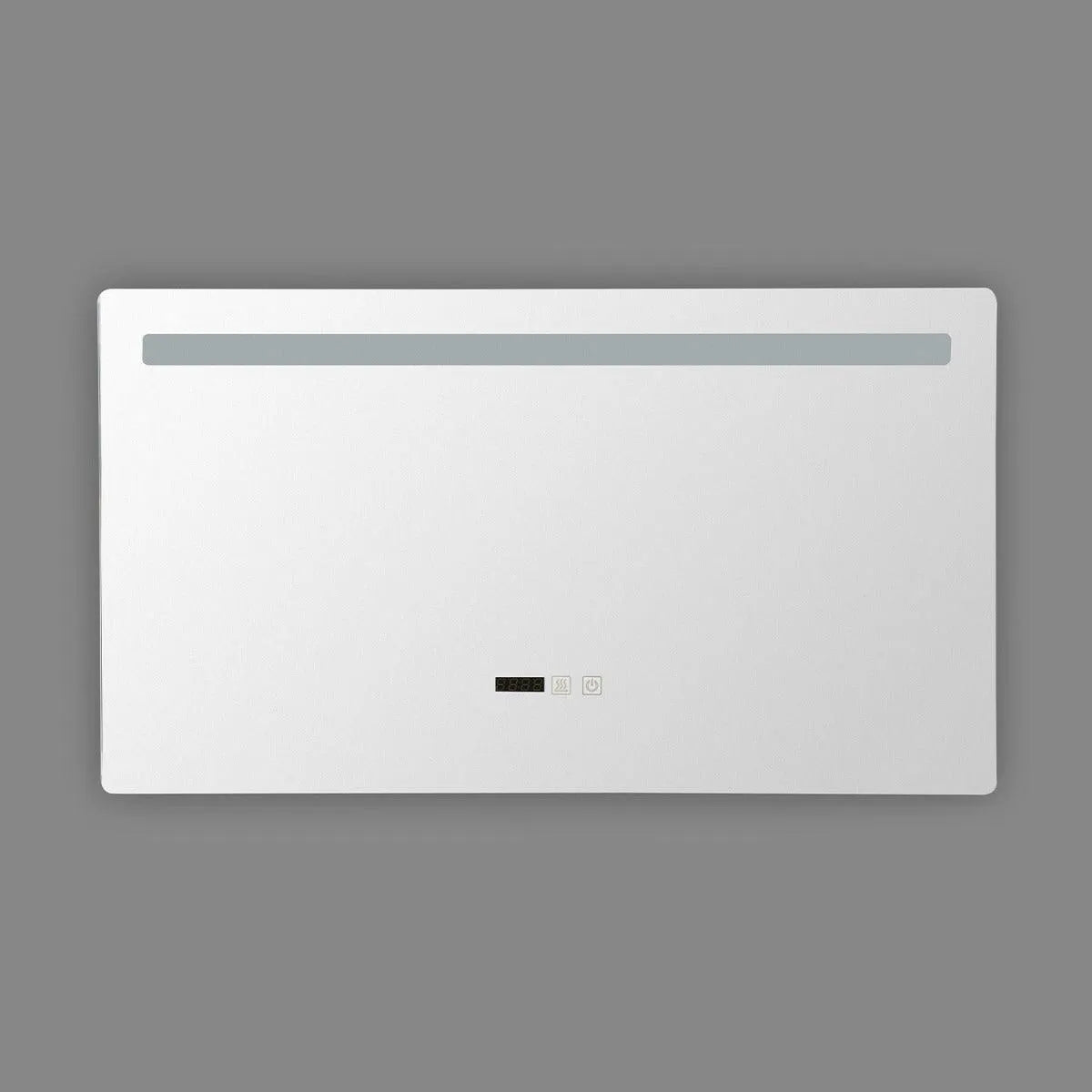Brede spiegel voor in de badkamer breed verwarming