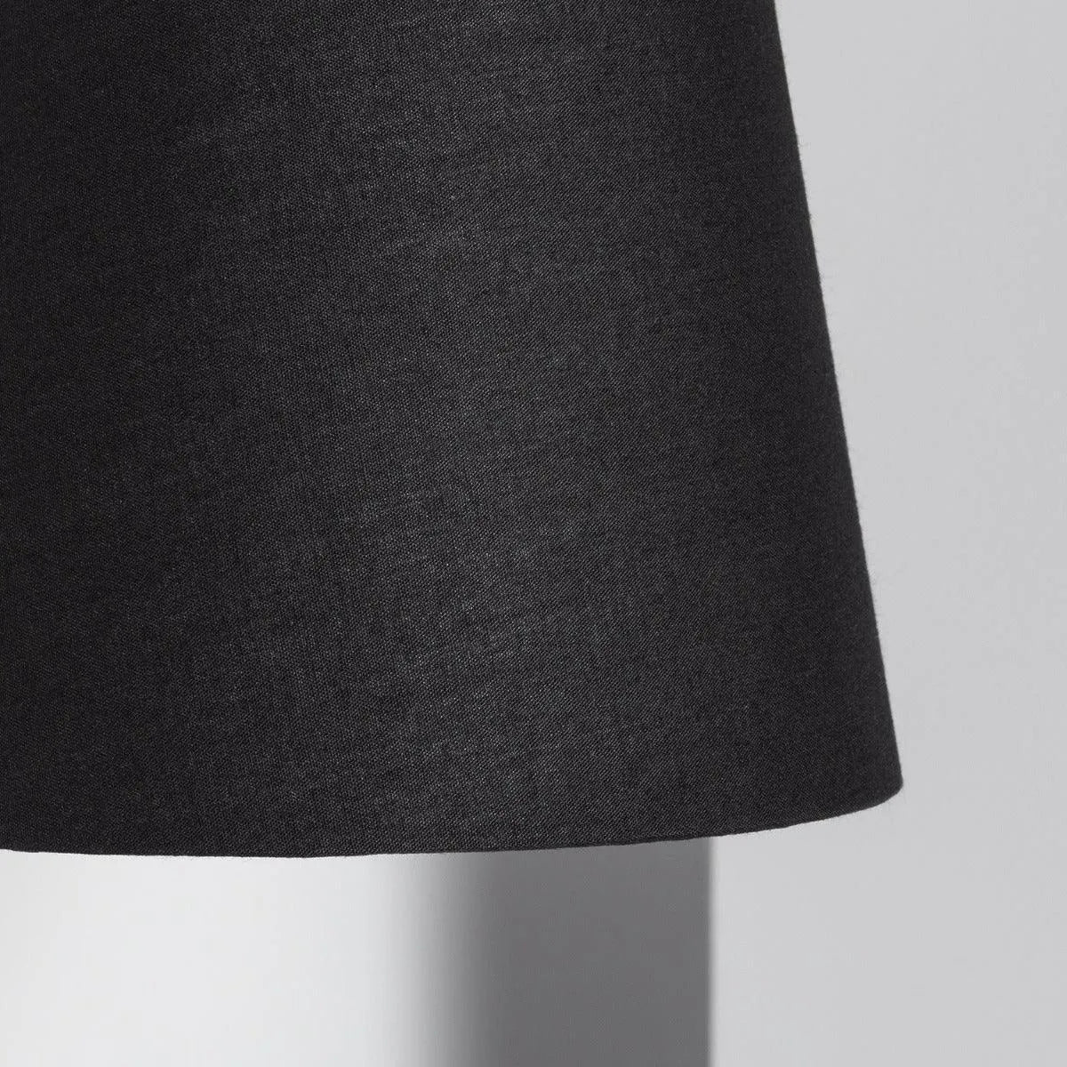 Wandlamp met schakelaar hotel 'Kombi' E27 fitting zwart design met leeslamp - FOIR