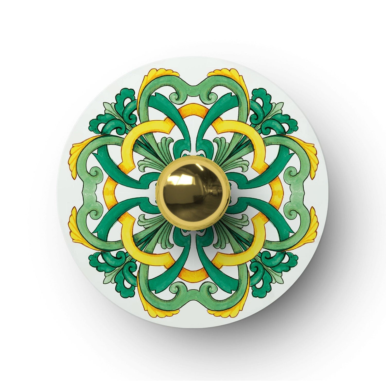 Wandlamp met Reflector rond led design Retro